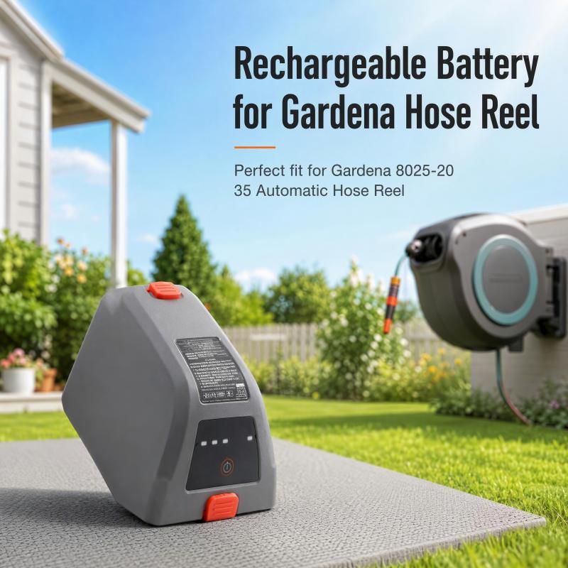 Gardena Hose Comfort - Baterai Lithium-ion Isi Ulang 008A231 Cocok