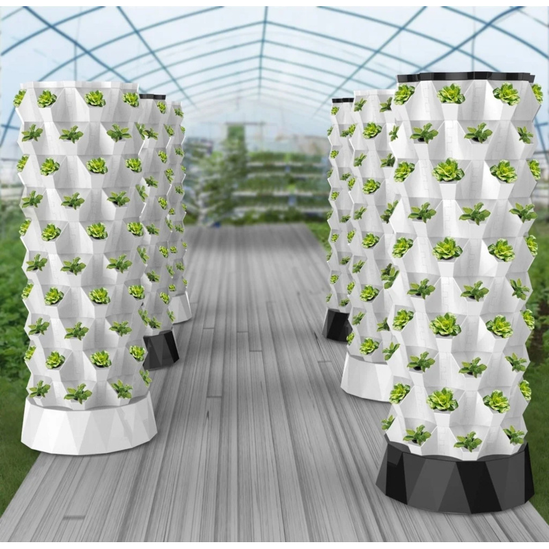 Menara Tanam Vertikal, Sistem  - Hydroponic Tower Planter ulasan dan harga
