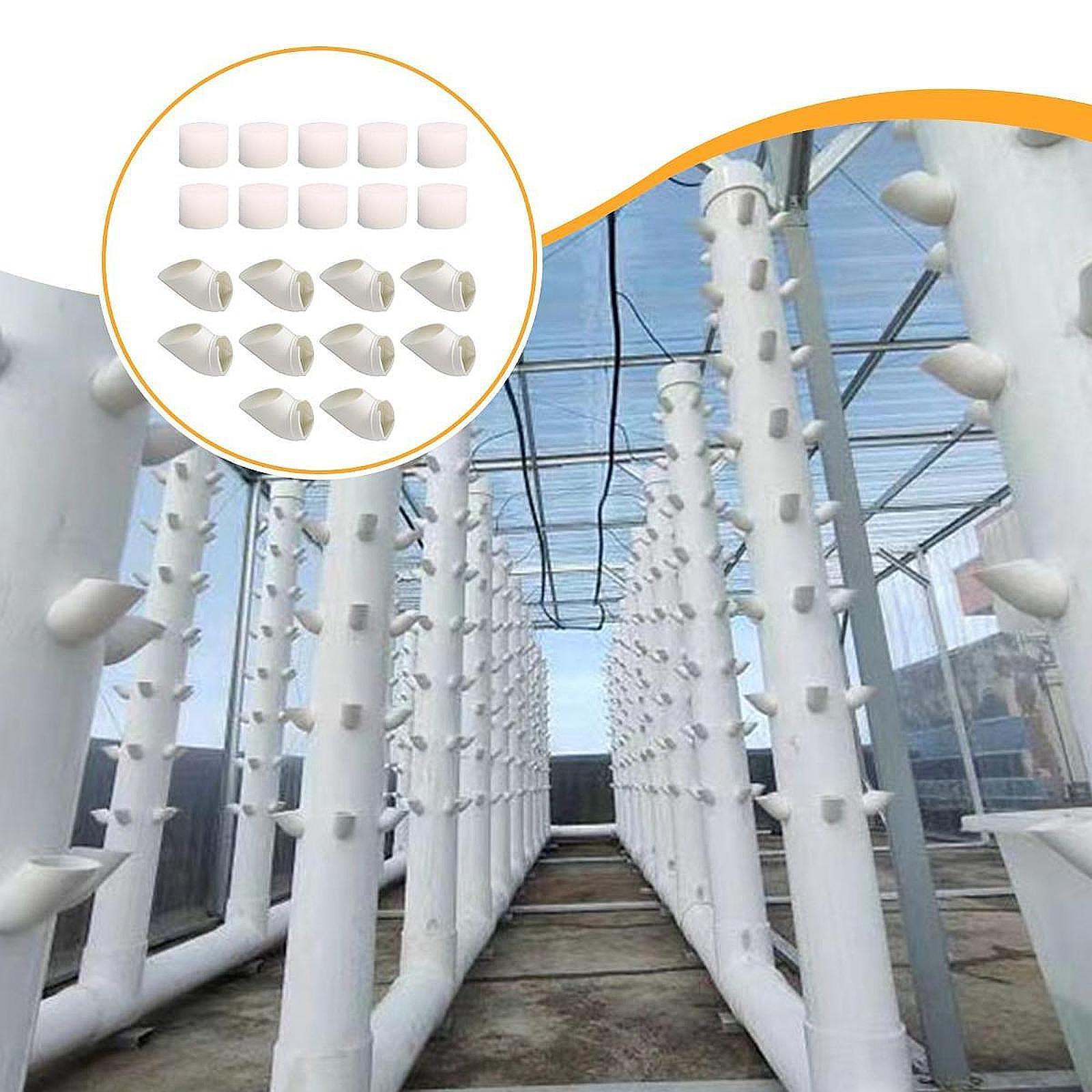 10 Buah Cangkir Kolonisasi Hid - Hydroponic Tower Planter ulasan dan harga