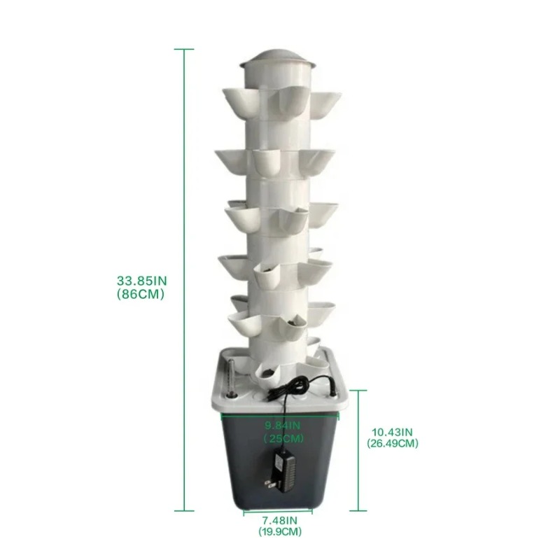 【Penjualan Terlaris】Sistem Pen - Hydroponic Tower Planter ulasan dan harga